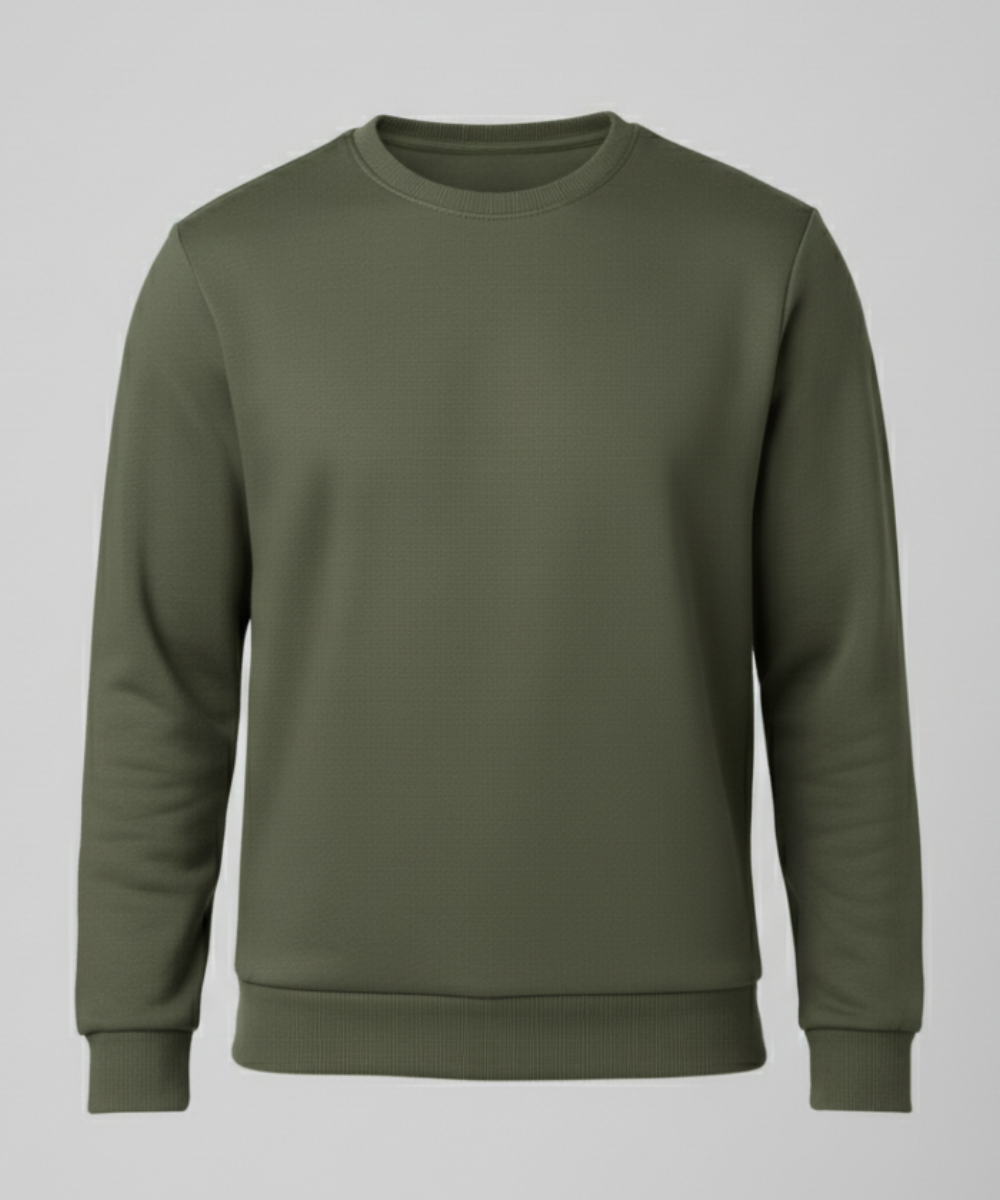 Women's Sweatshirt - Olive Green