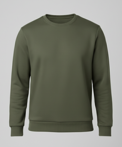 Unisex Sweatshirt - Olive Green