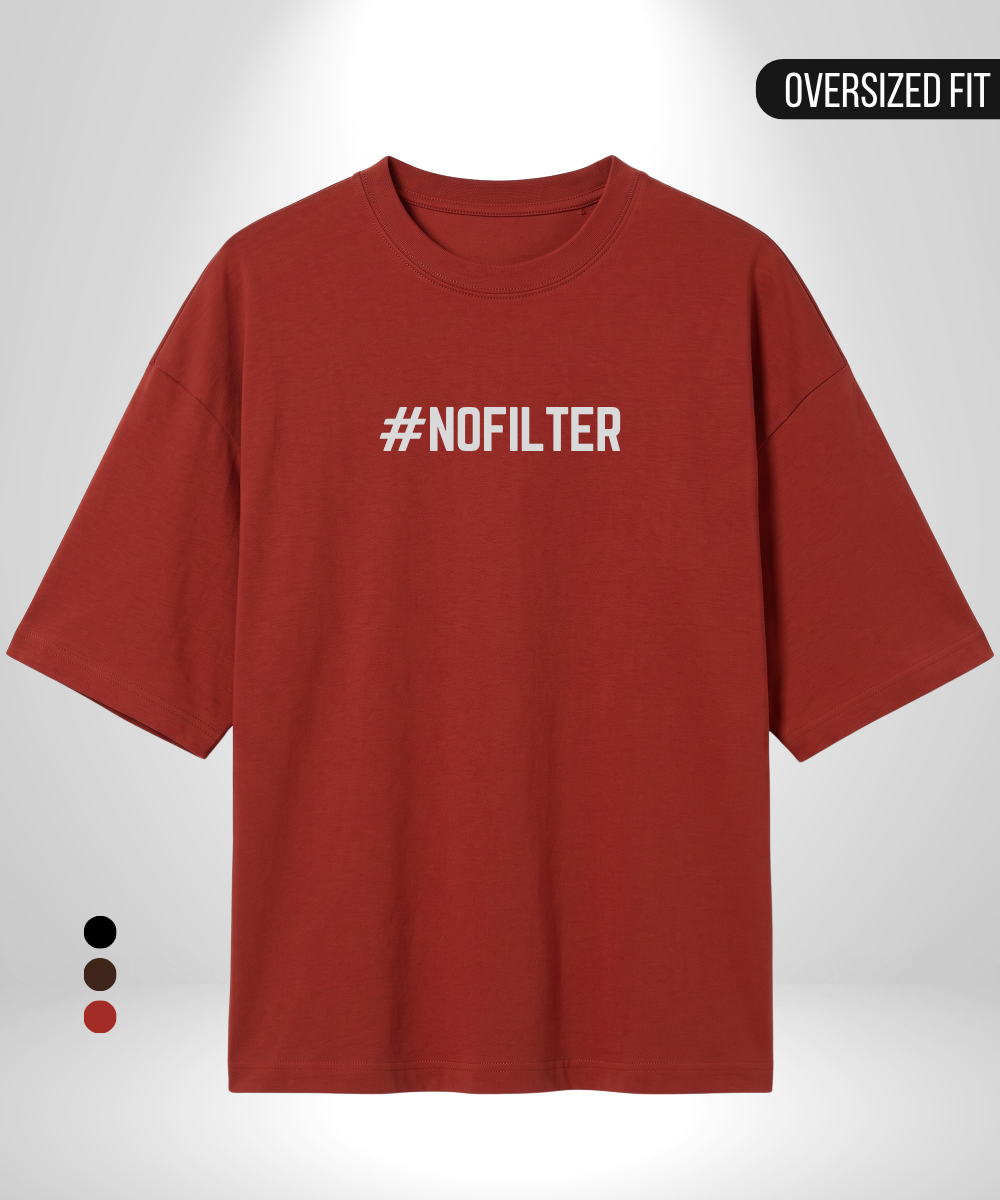 #NoFilter x #Filter Oversized T-Shirt