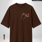 Best Heart x Friends Heart Oversized T-Shirt