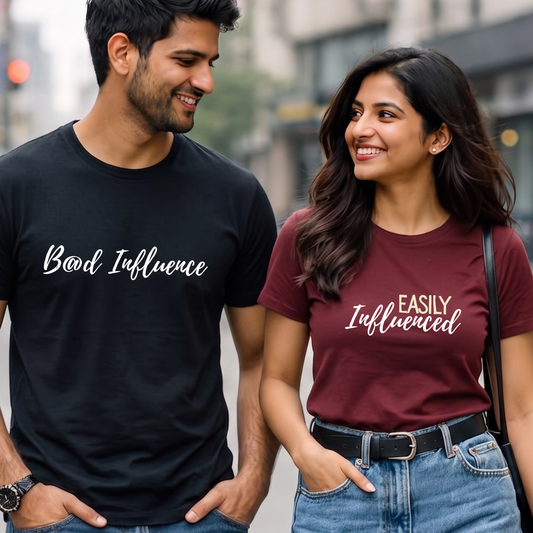 Bad Influence x Easily Influenced T-Shirts
