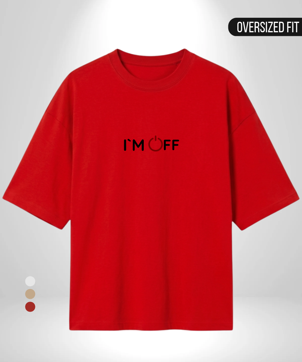 Im Off Oversized T-Shirt
