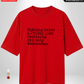 Nothing ruins a Friday like realizing its Wednesday Oversized T-Shirt